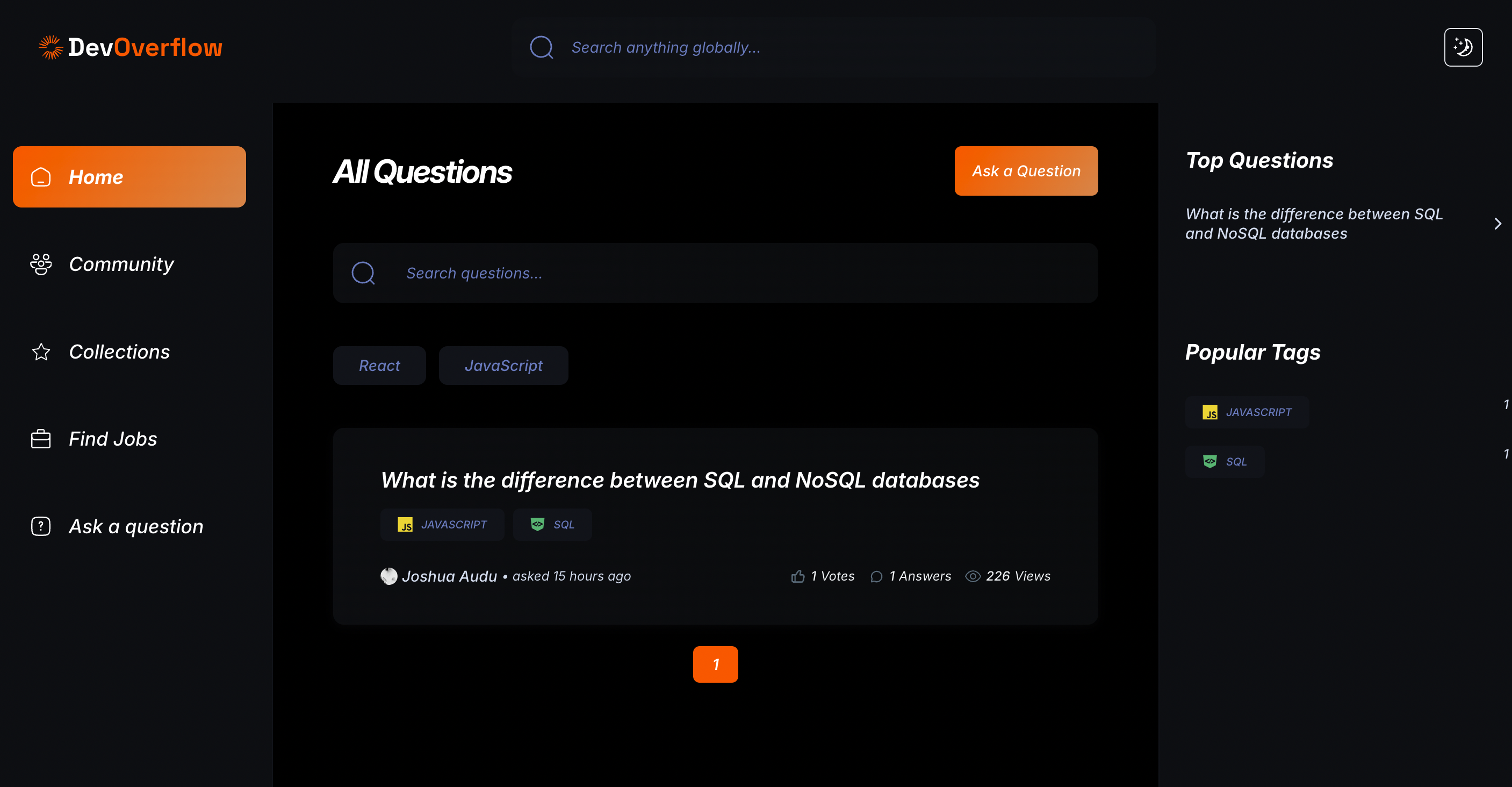 DevFlow - A re-imagined AI powered stackoverflow
